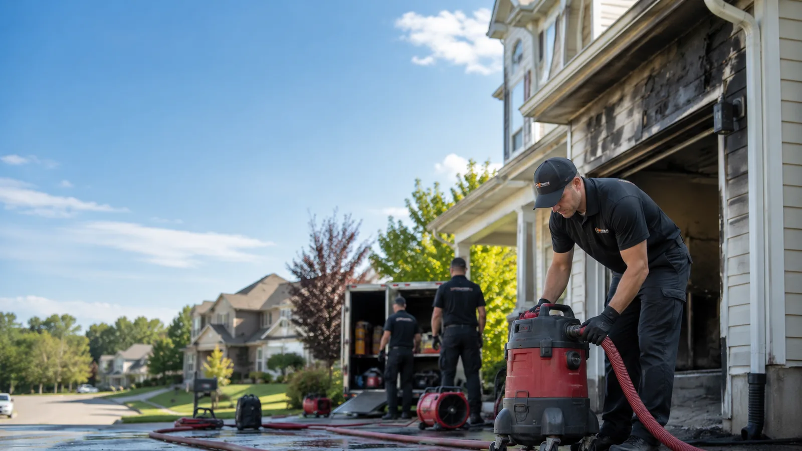 Fire And Smoke Damage Restoration in Americus, KS near me